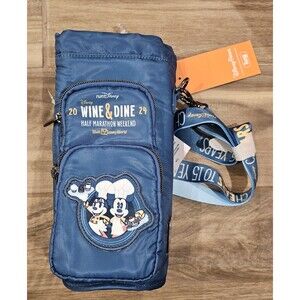 2024 RunDisney Wine & Dine Lug Luglife Huggie Water Bottle Holder Crossbody Bag